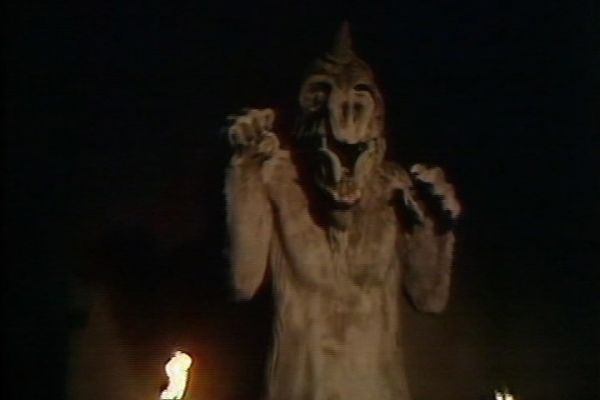 Aggedor played by Nick Hobbs in Doctor Who - The Curse of Peladon