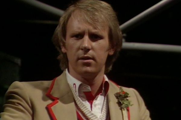 Fifth Doctor played by Peter Davison in Doctor Who: Terminus