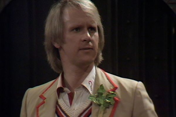 Fifth Doctor played by Peter Davison in Doctor Who: The King's Demons