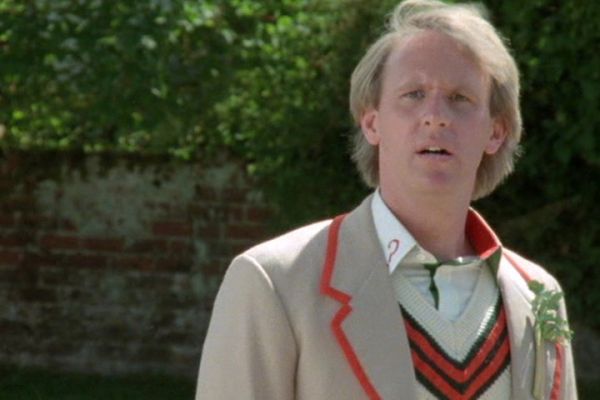 Fifth Doctor played by Peter Davison in Doctor Who: The Awakening