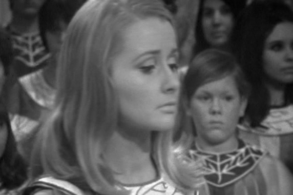 Mellium played by Kate Newman in Doctor Who: The Ark