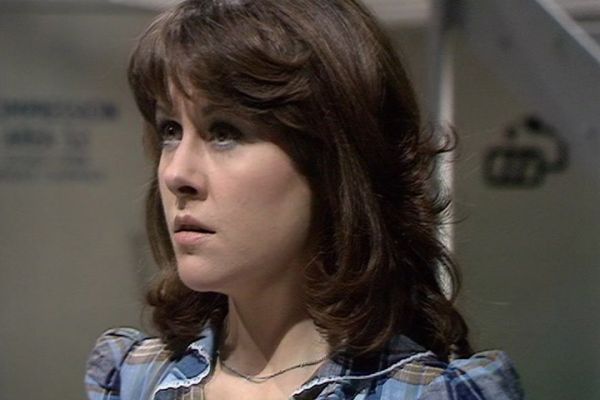 Sarah Jane Smith played by Elisabeth Sladen in Doctor Who: Planet of Evil