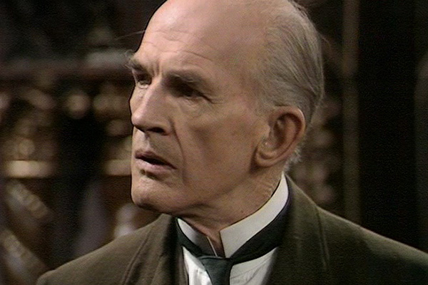 Dr. Warlock played by Peter Copley in Doctor Who: Pyramids of Mars