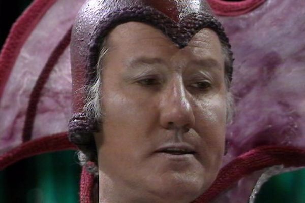 Cardinal Borusa played by Angus MacKay in Doctor Who: The Deadly Assassin