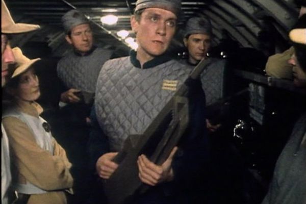 Guard played by Tom Kelly in Doctor Who: The Sun Makers