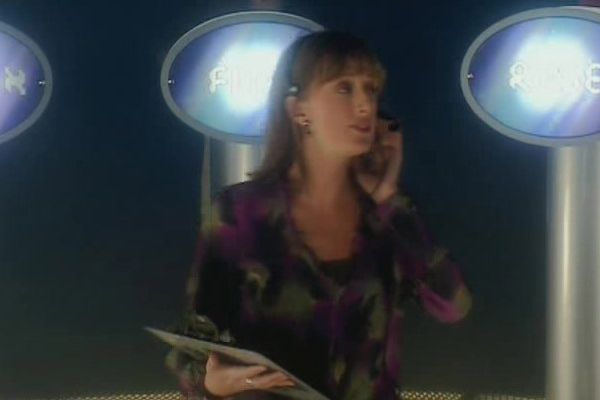 Floor Manager played by Jenna Russell in Doctor Who: Series 1