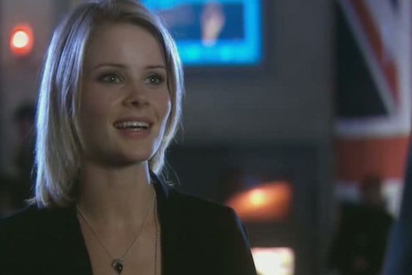Sally played by Anita Briem in Doctor Who: Series 1