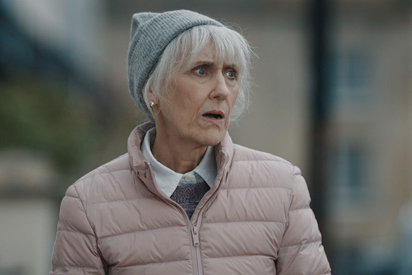 Mrs Flood played by Anita Dobson in Doctor Who: 60th Anniversary Specials