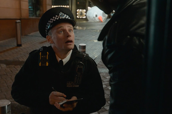 Policeman played by Barney Wilkinson in Doctor Who: 60th Anniversary Specials