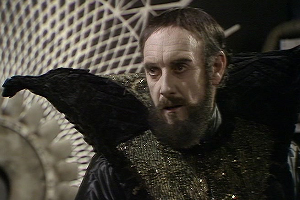 Soldeed played by Graham Crowden in Doctor Who: The Horns of Nimon
