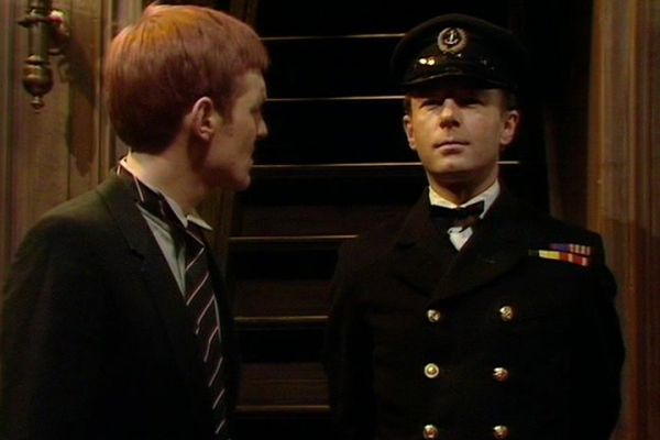 First Officer played by James McClure in Doctor Who - Enlightenment