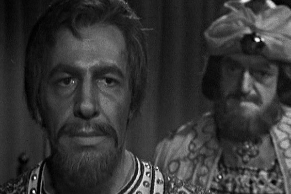 Saladin played by Bernard Kay in Doctor Who: The Crusade