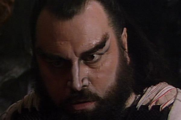 King Yrcanos played by Brian Blessed in Doctor Who: Mindwarp