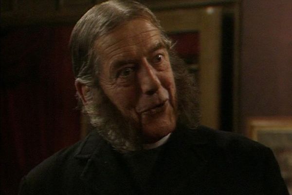 Reverend Ernest Matthews played by John Nettleton in Doctor Who - Ghost Light
