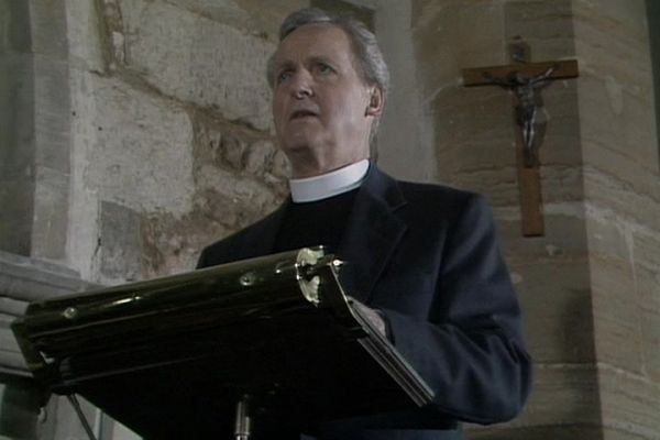 The Rev. Mr. Wainwright played by Nicholas Parsons in Doctor Who - The Curse of Fenric