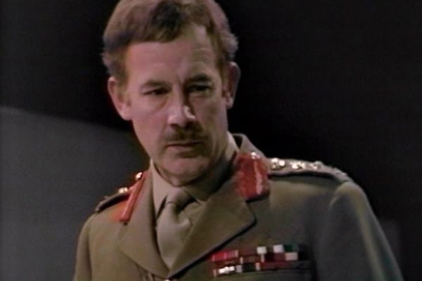 Carrington played by John Abineri in Doctor Who: The Ambassadors of Death