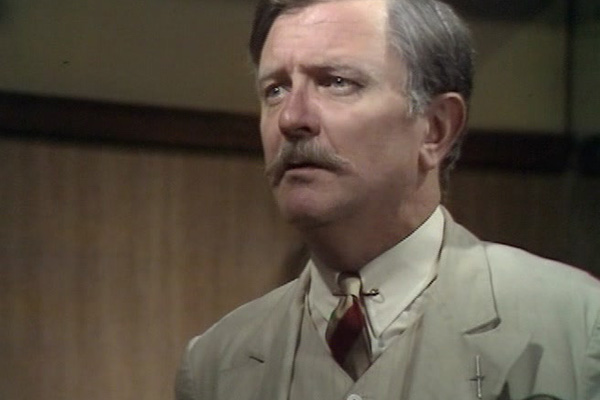Major Daly played by Tenniel Evans in Doctor Who: Carnival of Monsters