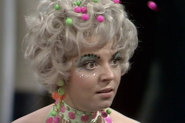 Shirna played by Cheryl Hall in Doctor Who: Carnival of Monsters