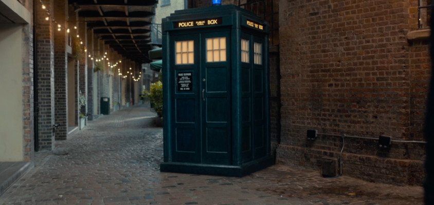 2023 TARDIS Police Box Exterior