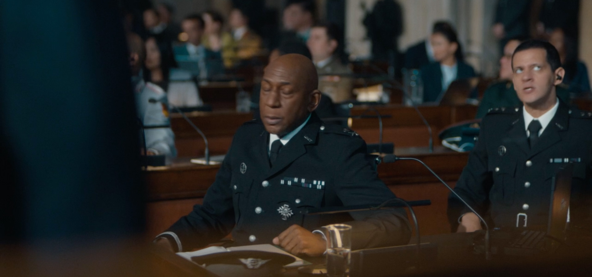 Colonel Tariq Hashim played by Waleed Hammad in Doctor Who: Plastic Apocalypse