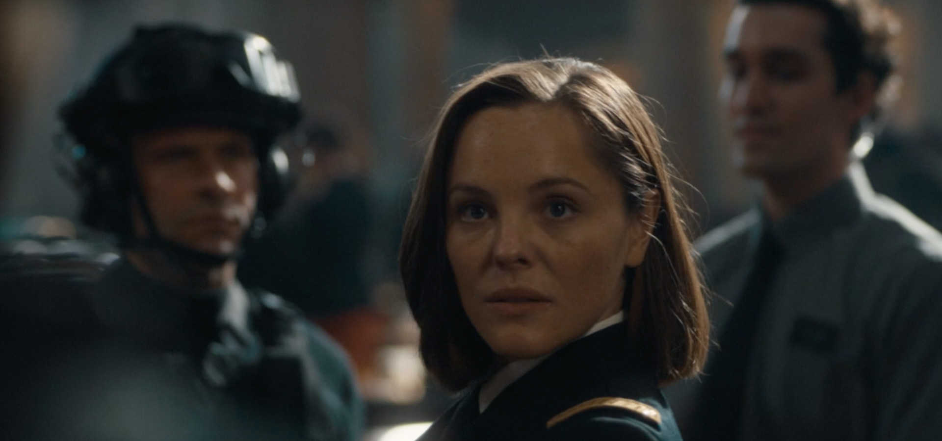 General Dominique Dussolier played by Barbara Probst in Doctor Who: Plastic Apocalypse