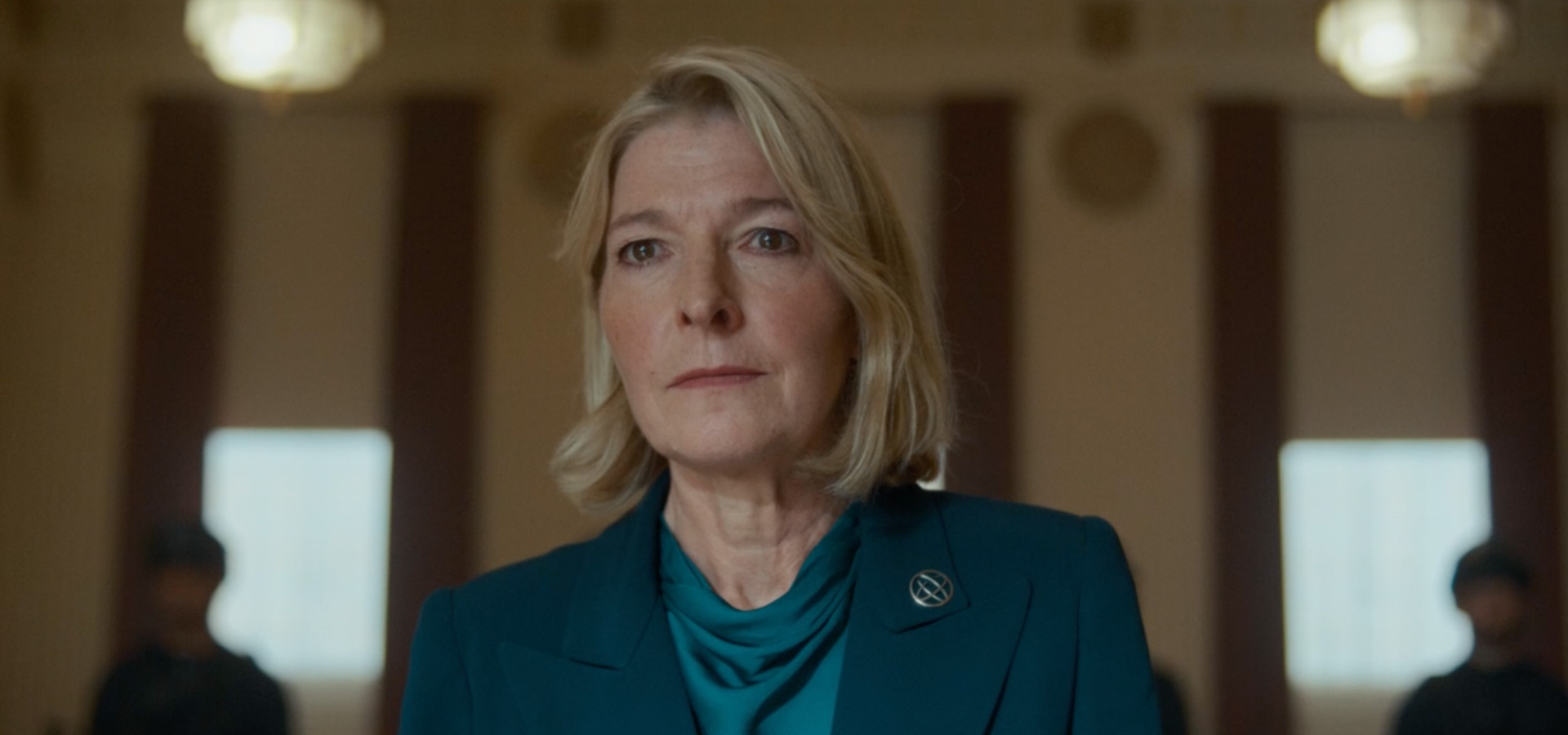 Kate Lethbridge-Stewart played by Jemma Redgrave in Doctor Who: Plastic Apocalypse