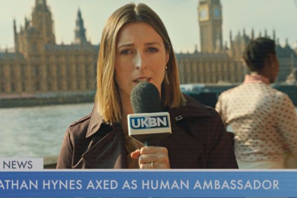 UK Reporter played by Alys Metcalf in Doctor Who: Plastic Apocalypse