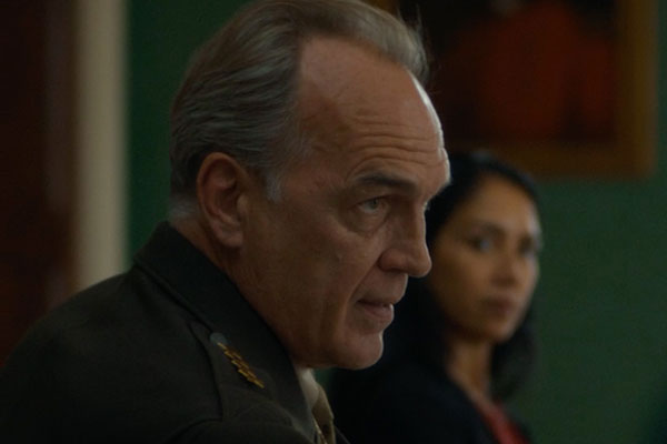 General Oscar Gunsberg played by Stewart Alexander in Doctor Who: The Deep