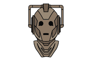 10th Generation Wooden Cyberman